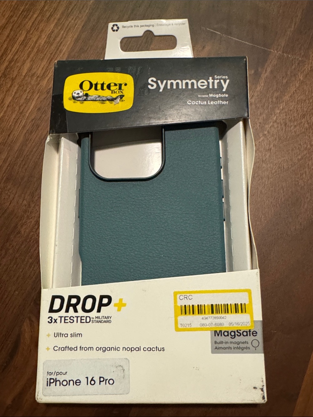 OtterBox Symmetry Series Cactus Leather iPhone 16 Pro Case